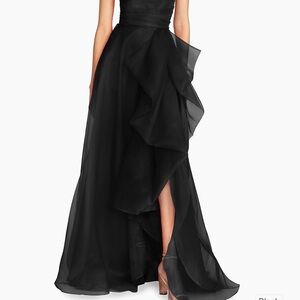 Theia Woman’s Teresa Strapless Draped Gown